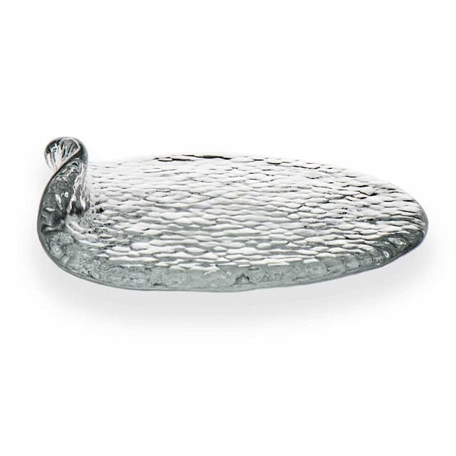 Тарелка для сыра ARDACAM Hammered ARD 2204.1 d 15 см h 2,5 см (стекло, прозрачная)