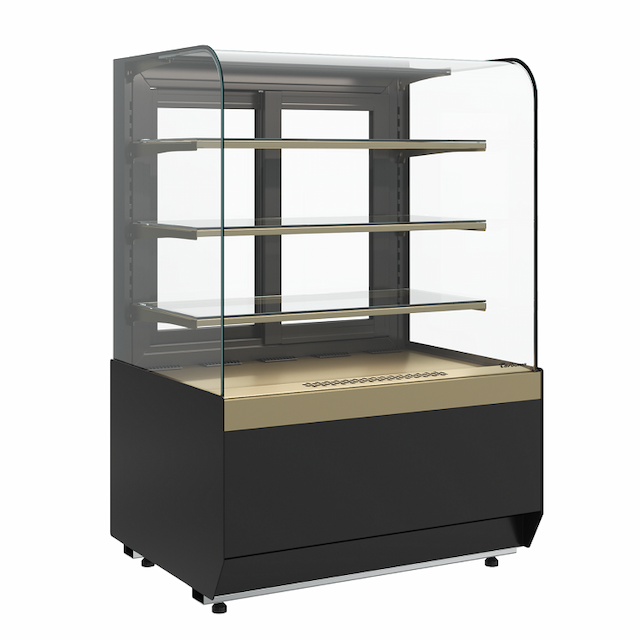 Витрина нейтральная Carboma KR70 N 1,3-1 LIGHT (9005-0109)