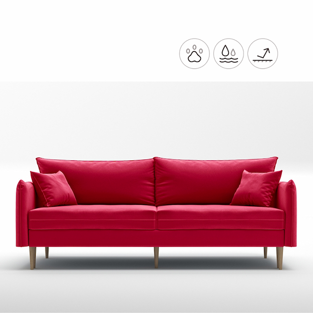 Диван Мастерфабрик Оламайд Kenya berry ткань велюр