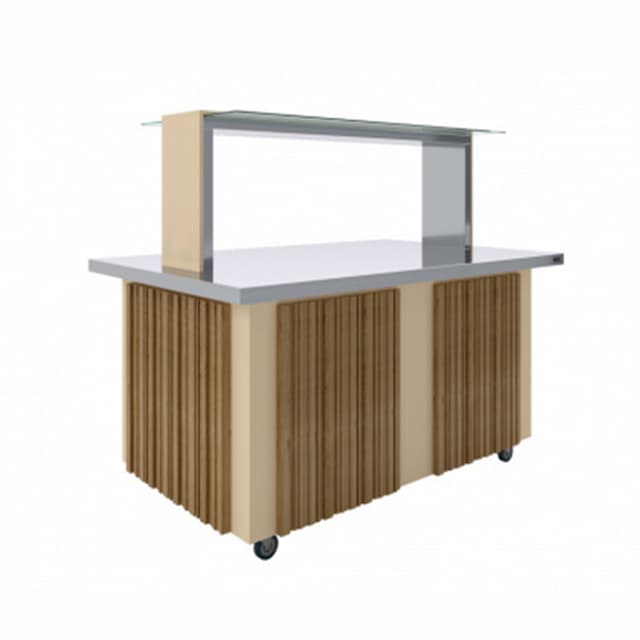 Салат-бар нейтральный Luxstahl СБН-1500 Premium