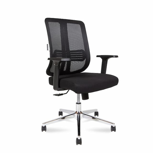 Кресло офисное Norden Tema Сhrome 2D LB 216B-Сhrome-2D-B-BB