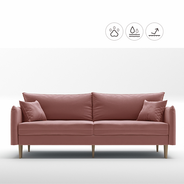 Диван Мастерфабрик Оламайд Kenya rose ткань велюр