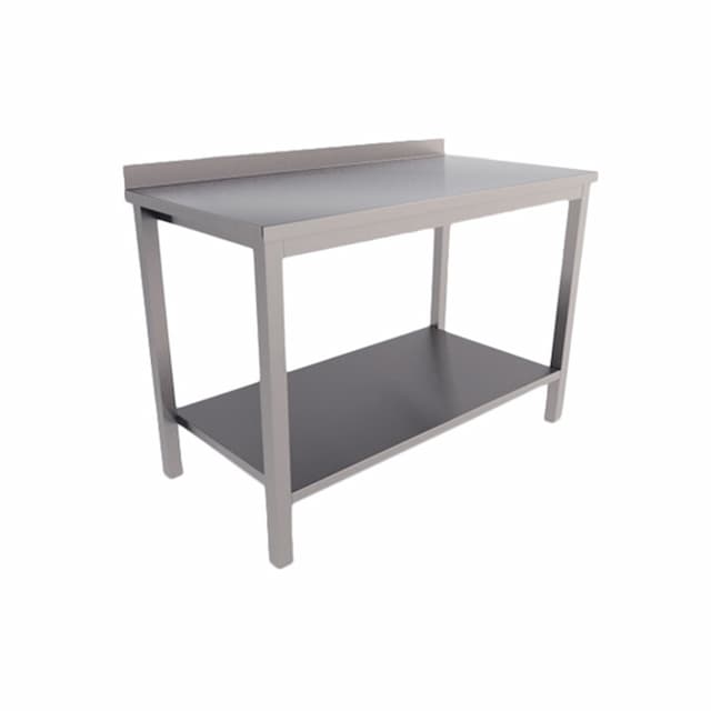 Стол разделочный пристенный с бортом Cryspi СРПН Э1 СП 1500х700