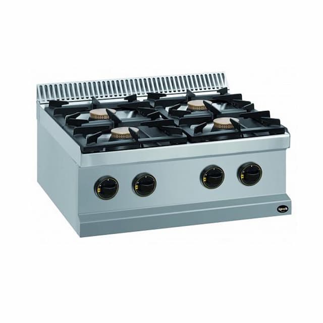 Плита газовая 4 конфорки 700 серии Apach  APRG-77T