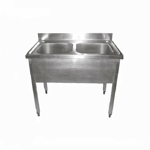 Цельнотянутая моечная ванна EKSI СТВ-950х600х850 2 ванны