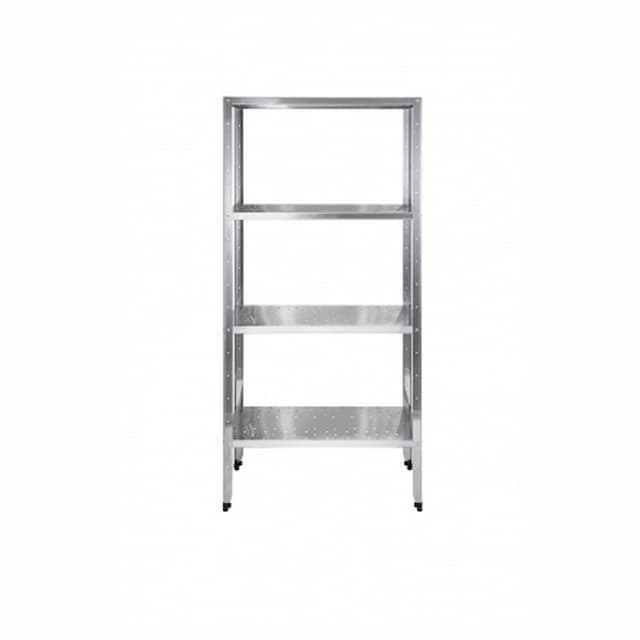 Стеллаж кухонный с перфорированными полками Luxstahl СРП-1800x900x400